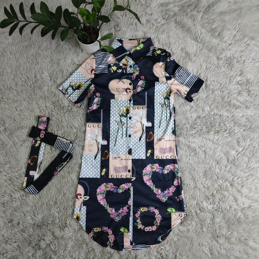 Exoticz(Women Gucci shirt dress)